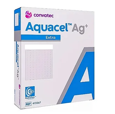 Curativo Aquacel® Ag+ Extra™ 15cm X 15cm Caixa C/10 Convatec