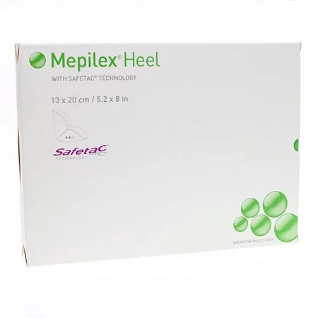 Curativo Mepilex Heel Calcanhar 13x20cm Molnlycke