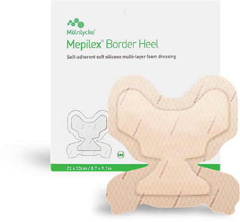 Curativo Mepilex Border Heel Calcanhar 22x23cm Molnlycke