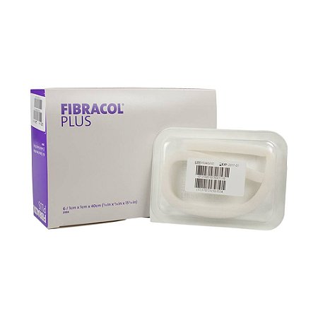 Curativo Cobertura de Colágeno Fibracol Plus 1x1x40cm Systagenix