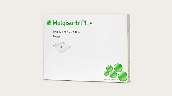 Curativo Cobertura de Alginato Melgisorb Plus 3x45cm Molnlycke