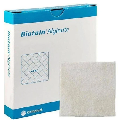 Curativo Biatain® Alginato 10x10cm Coloplast