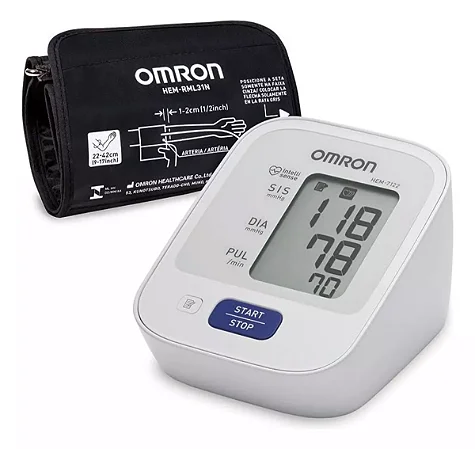 Aparelho Medidor de Pressão de Braço HEM-7122 Omron