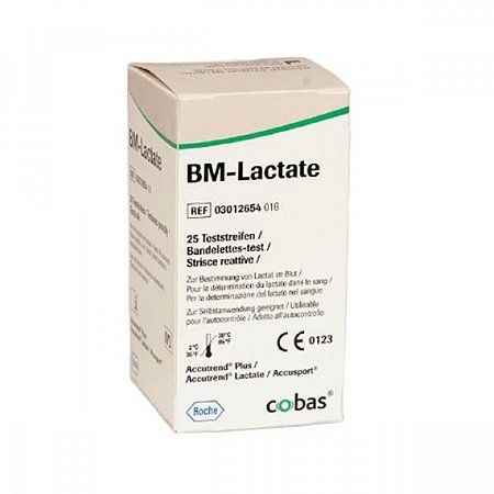 Tiras Accusport BM Lactato C/25 Roche