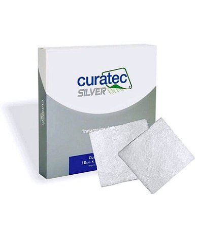 Curativo Silver IV Alginato com Prata 5x5cm Curatec