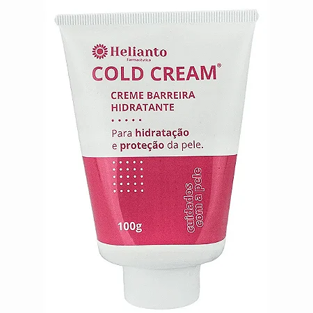 Creme Barreira Hidratante Protetora de Pele Cold Cream 100g Helianto