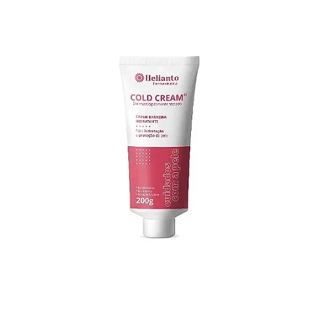 Creme Barreira Hidratante Protetora de Pele Cold Cream 200g Helianto