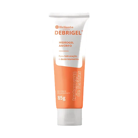 Curativo Hidrogel Amorfo Hidratação de Feridas Debrigel 85g Helianto