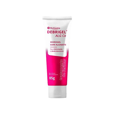 Curativo Hidrogel Alginato de Calcio e Sódio Debrigel Alg Ca 85gr Helianto