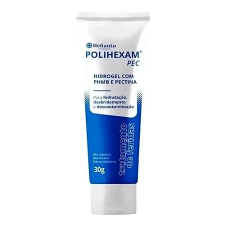 Curativo Hidrogel PHMB e Pectina Polihexam 30g Unidade Helianto