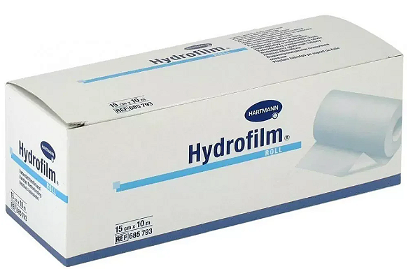 Curativo Hydrofilm Transparente Rolo 15cm X 10m Unidade Hartmann