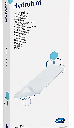 Curativo Hydrofilm Filme Trasparente 10cm x 25cm Unidade Hartmann