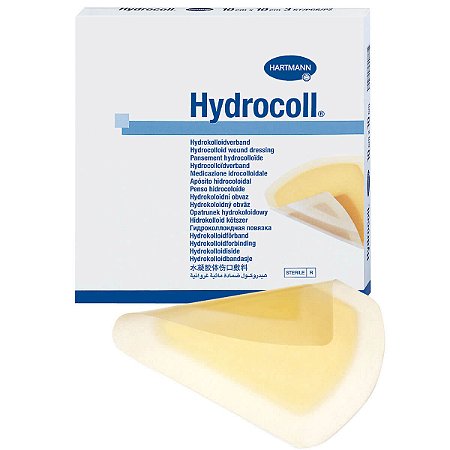 Curativo Hidrocoloide Hydrocoll 15cm X 15cm Unidade Hartmann