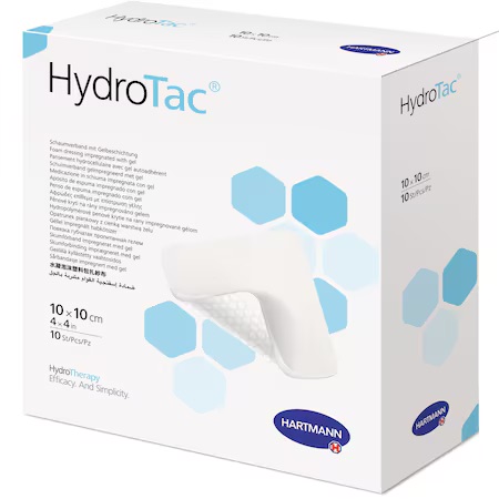 Curativo Espuma Poliuretano Hydrotac 20x20cm Unidade Hartmann