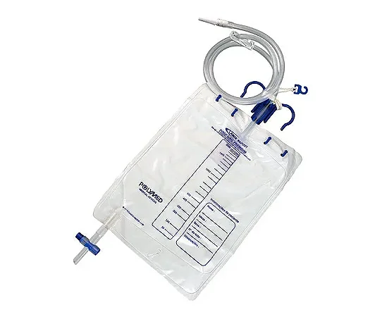 Bolsa Coletora de Urina C/ Válvula Antirrefluxo e Ponto de Coleta 2000ml Labor Import