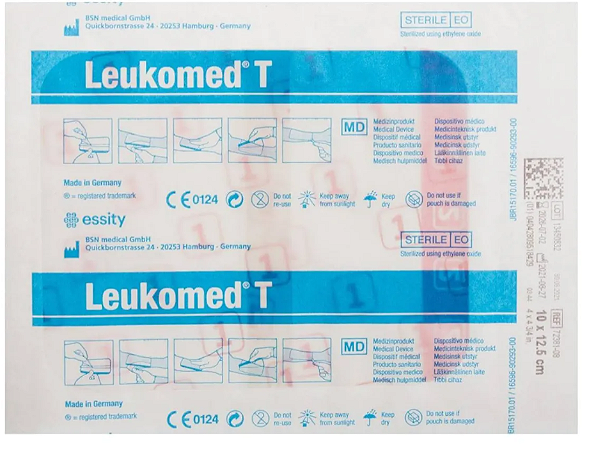 Curativo Filme Transparente Leukomed® T 10cm x 12,5cm Unidade Leukoplast®