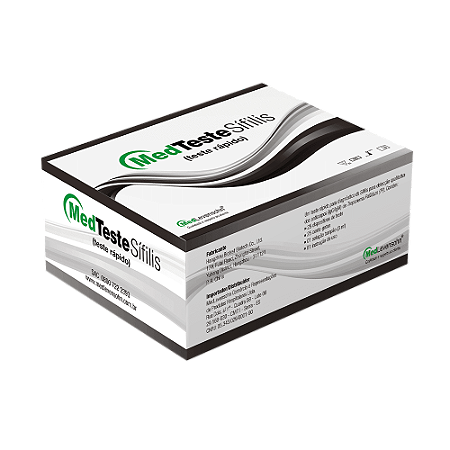 Teste Rápido Sífilis Cx C/25 MedTeste Medlevensohn
