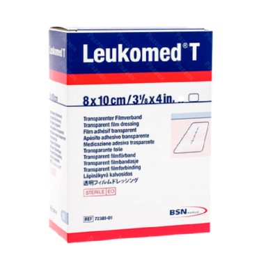 Curativo Filme Transparente Leukomed® T 8cm x 10cm Unidade Leukoplast®