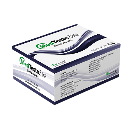 Teste Rápido Zika Cx C/25 MedTeste Medlevensohn
