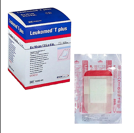 Curativo Filme Transparente Leukomed® T Plus 8cm x 10cm Unidade Leukoplast®