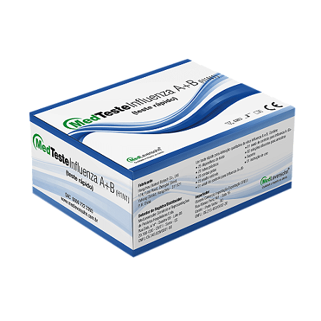 Teste Rápido Influenza A+B (H1N1) Cx C/25 MedTeste Medlevensohn