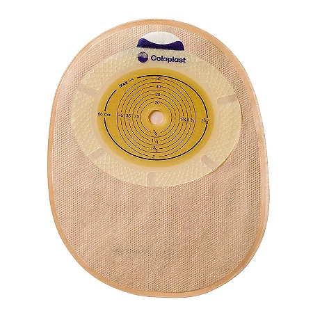 Bolsa de Colostomia SenSura 1 Peça Fechada Opaca Recortável 10-76mm - C/30 Coloplast