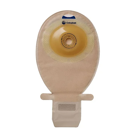 Bolsa de Colostomia SenSura Convex Light 1 Peça Drenável Transparente Recortável 15-43 - C/10 Coloplast