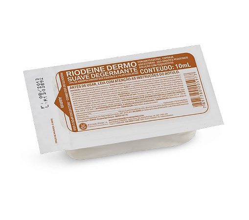 Escova para Assepsia com PVPI Riodeine 10ml Rioquímica