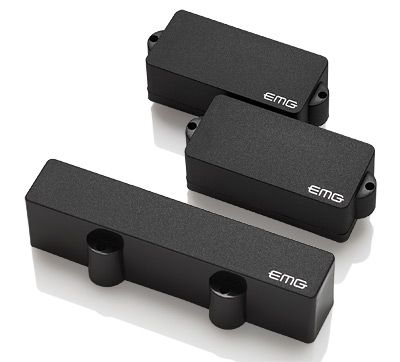 Set de Captadores Emg Ativos – PJ Set (Black)