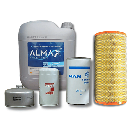 Kit Revisão Completo Constellation 13-180/15-180 Original Vw