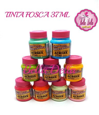 Tinta PVA Fosca para Artesanato Acrilex 37 ml