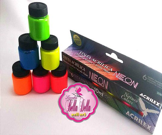 Nature Colors Kit 6 Cores Neon