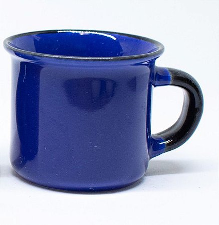 Caneca de porcelana para café colorida - P