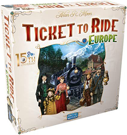 Ticket to Ride Europa - 15 Anos
