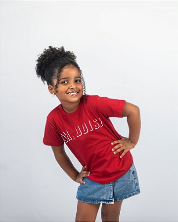 Oversizde INFANTIL Um, dois! Vazada