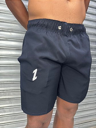 Short Elastano Z Azul Marinho