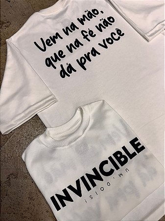 Oversizde INVENCÍVEL