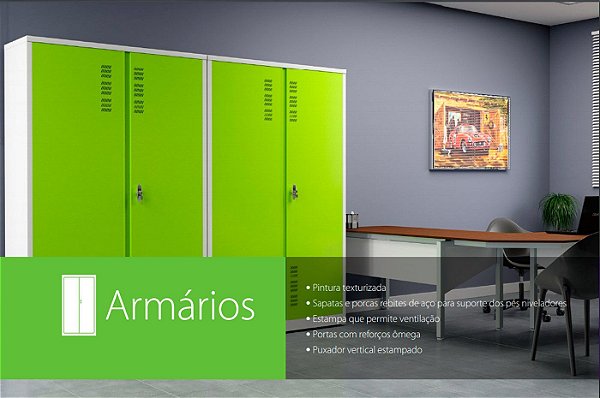 LINHA ARMARIO DE AÇO