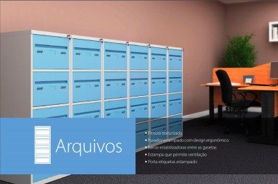 LINHA ARQUIVO DE AÇO