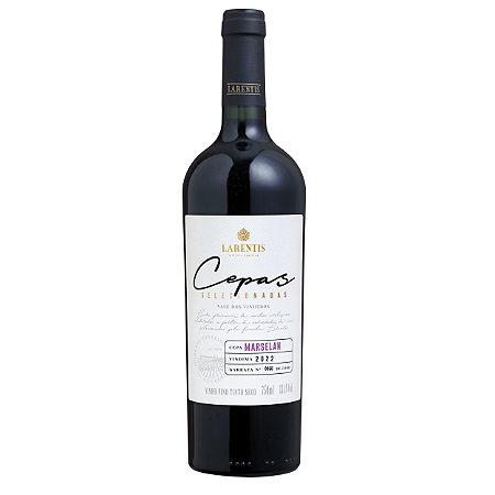 Vinhos Larentis - Cepas Selecionadas Marselan