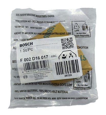BUCHA EIXO BOMBA BOSCH VE F002D16017