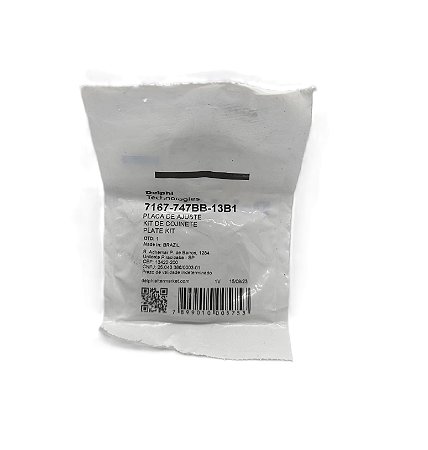 KIT PLACA AJUSTE BOMBA DELPHI 7167-747BB