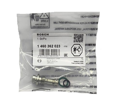 VALVULA PRESSAO BOMBA INJETORA BOSCH 1460362023