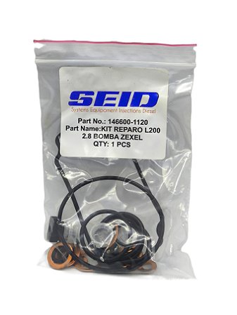 KIT REPARO BOMBA ZEXEL L200 2.8 S/RETENTOR 146600-1120