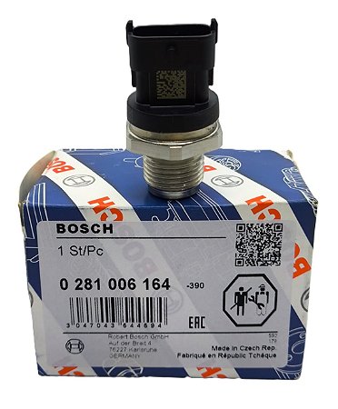 SENSOR PRESSÃO TUBO RAIL BOSCH 0281006164