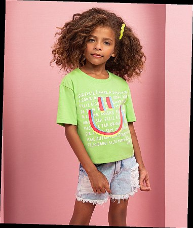 Camiseta Verde Maçã