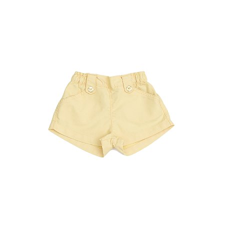 Shorts Naturally Chic Sarja Tinta Comfort