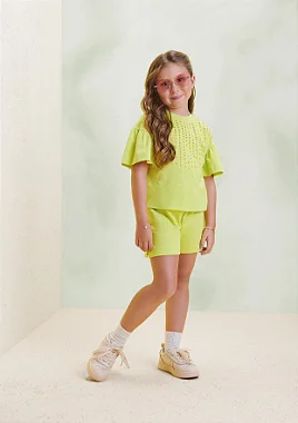 Conjunto Verde Limão