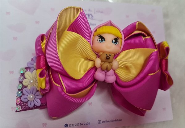 Laçarote Masha Rosa Ursinho