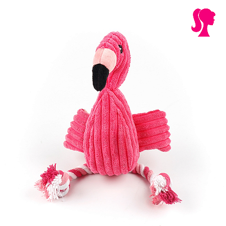 Ursinho Flamingo Barbie Pet 🦩